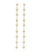 Moon & Meadow Diamond-cut Beaded Drop Earrings In 14k Yellow Gold - 100% Exclusive