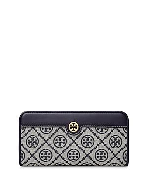 Tory Burch T Monogram Jacquard Wallet