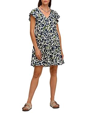 Velvet By Graham & Spencer Ivy Flutter Sleeve Dress