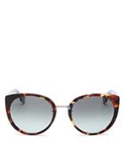 Marc Jacobs Women's Round Sunglasses, 57mm