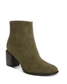 Vince Women's Maggie Zip Up Block Heel Booties