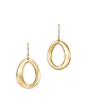 Ippolita 18k Yellow Gold Cherish Single Link Drop Earrings