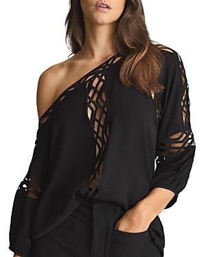 Reiss Leena Open Trim Top