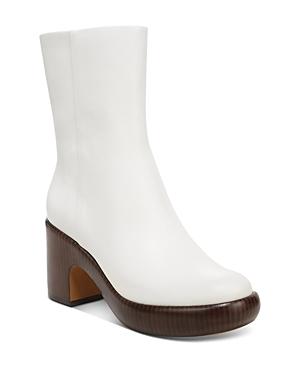 Vince Women's Nicco High Heel Platform Clog Boots
