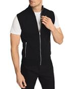 Reiss Henry Zip Front Knit Vest