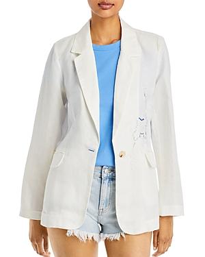 Aqua Embroidered Blazer - 100% Exclusive