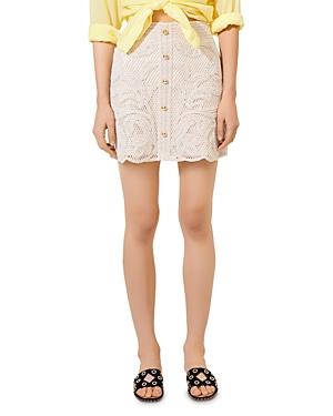 Maje Jirou Lace Skirt