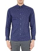 Ted Baker Iceream Geo Fil Coupe Regular Fit Button Down Shirt