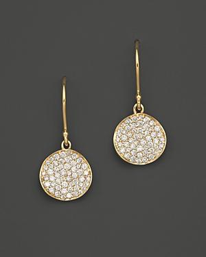 Ippolita 18k Gold Stardust Flower Earrings With Diamonds