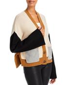 Frame Color Blocked Cardigan