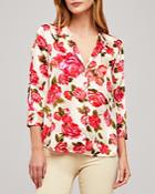 L'agence Aoki Floral Blouse
