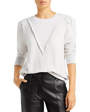 Monrow Supersoft Paneled Sweatshirt