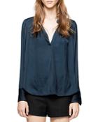 Zadig & Voltaire Tink Pleated Shirt