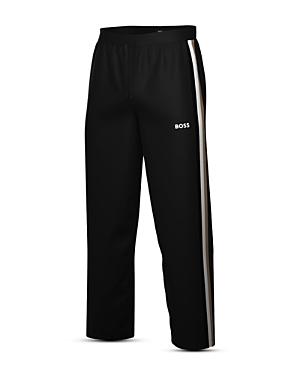 Boss Organic Cotton Blend Taped Drawstring Pants
