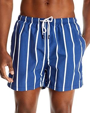 Solid & Striped The Classic Striped Slim Fit Swim Trunks