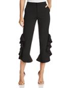 Alpha And Omega Ruffle Crop Trousers