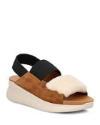 Ugg Women's Silverlake Suede & Fur Sandals