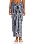 Onia Printed Pareo Swim Cover-up