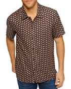 7 For All Mankind Camp Collar Regular Fit Shirt