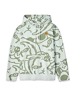 Kenzo K-tiger Print Oversized Hoodie
