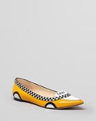 Kate Spade New York Pointed Toe Flats - Go Taxi Ballet