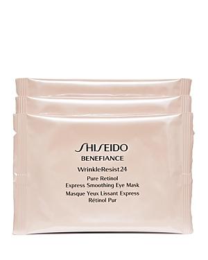 Shiseido Benefiance Wrinkleresist24 Pure Retinol Express Smoothing Eye Mask Set