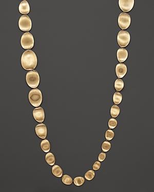 Marco Bicego 18k Yellow Gold Lunaria Double Weave Necklace, 39.25