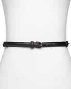 Michael Michael Kors Chain-back Leather Belt