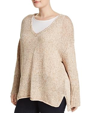 525 America Plus Relaxed V-neck Sweater