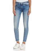 7 For All Mankind Skinny Jeans In Wall Street Heritage