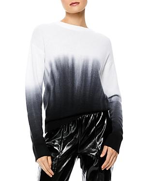 Alice And Olivia Gleeson Dip Dyed Sweater