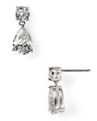 Nadri Cubic Zirconia Teardrop Earrings