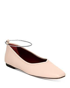 Staud Women's Maeve Anklet Ballet Flats