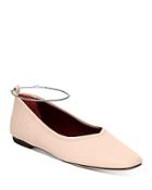 Staud Women's Maeve Anklet Ballet Flats