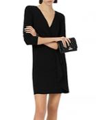 Emporio Armani Draped Jersey Dress