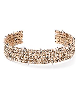 Alexis Bittar Crystal Pave Accent Cuff