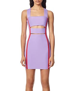 Herve By Herve Leger Cutout Bandage Mini Dress