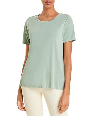 Aqua High Low Crewneck Tee - 100% Exclusive