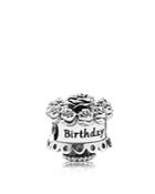Pandora Charm - Sterling Silver Happy Birthday, Moments Collection