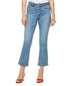 Sanctuary Connector Kick-flare Ankle Jeans In Rambler