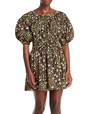 A.l.c. Maya Cotton Puffed Sleeve Dress