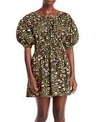 A.l.c. Maya Cotton Puffed Sleeve Dress