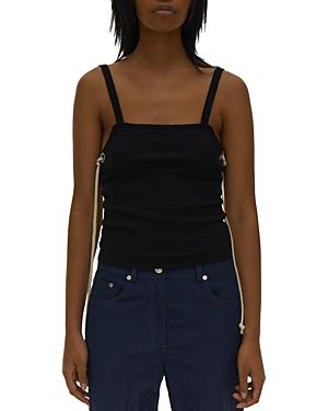 Helmut Lang Ribbed Rope Trim Tank