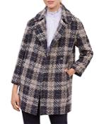 Gerard Darel Siana Plaid Coat