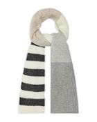 Reiss Mylee Color-block Striped Scarf