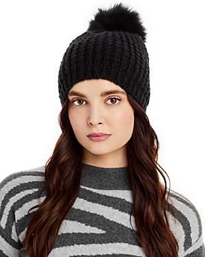 Kyi Kyi Pom-pom Cable Knit Hat (41% Off) - Comparable Value $68