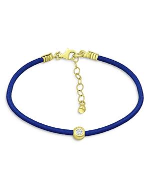 Bloomingdale's Marc & Marcella Diamond Blue Cord Bracelet, 0.10 Ct. T.w. - 100% Exclusive