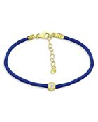 Bloomingdale's Marc & Marcella Diamond Blue Cord Bracelet, 0.10 Ct. T.w. - 100% Exclusive