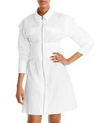 Derek Lam 10 Crosby Skylar Zip Front Shirt Dress