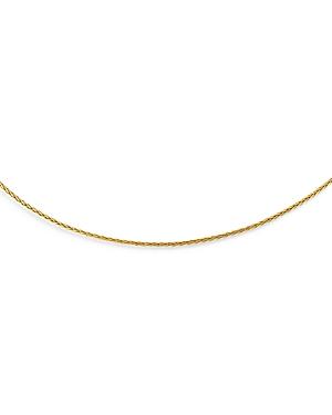 Adinas Jewels Herringbone Chain Necklace, 18